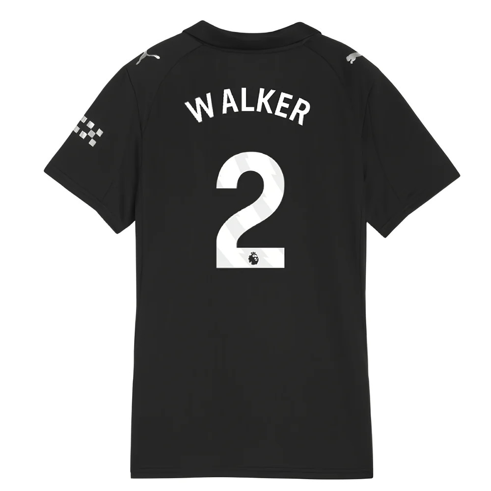 2025-2026 Man City Away Shirt (Womens) (Walker 2)