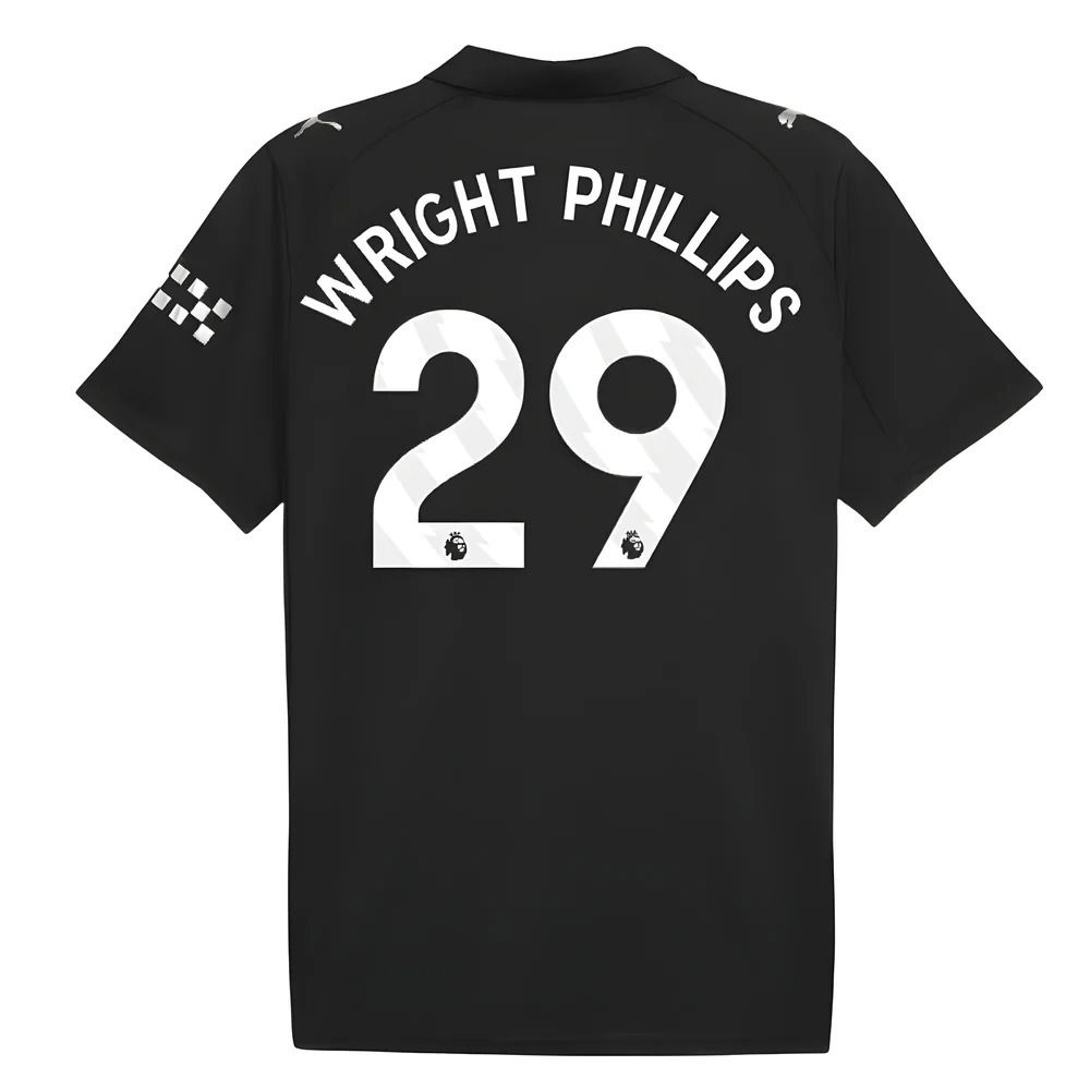 2025-2026 Man City Away Shirt (Wright Phillips 29)