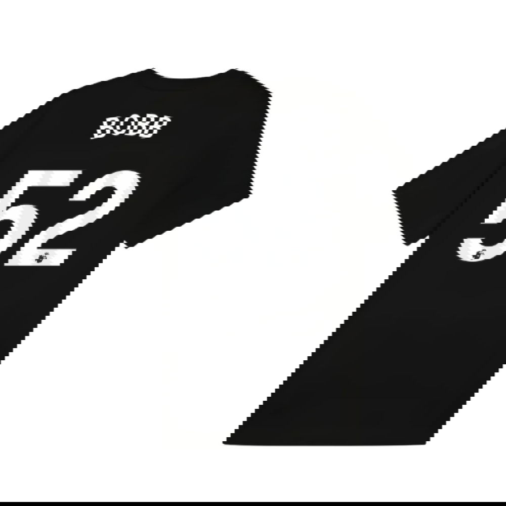 2025-2026 Man City FtblESS Tee (Black) (Bobb 52)