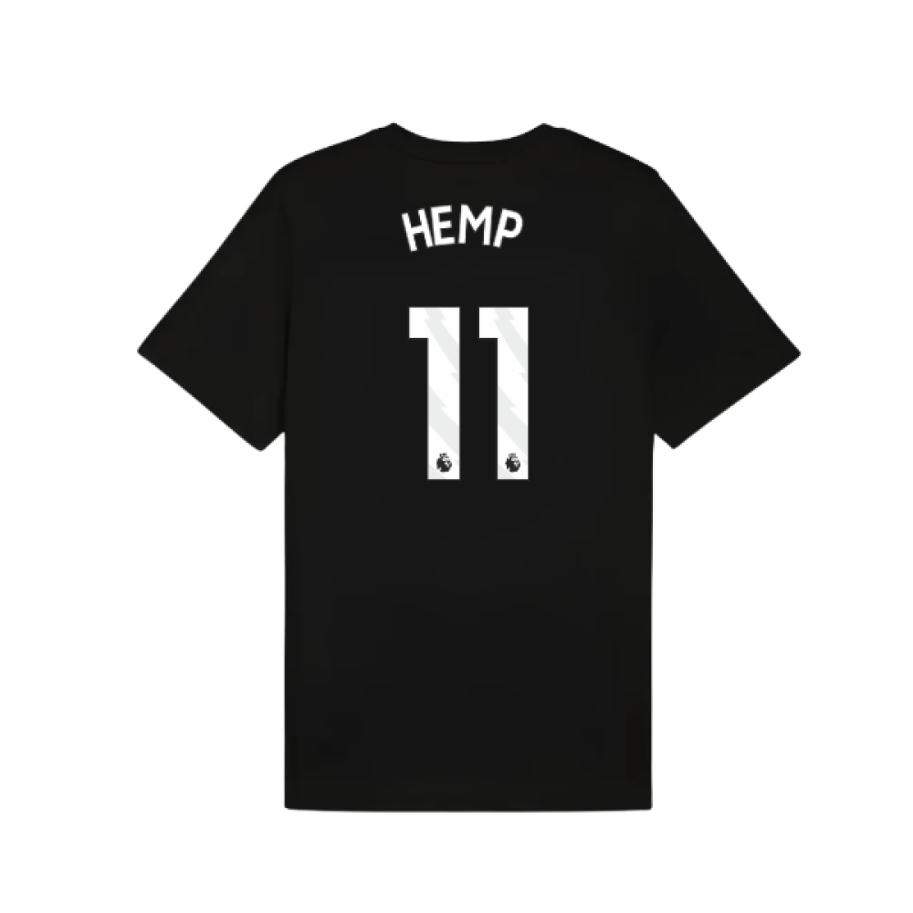 2025-2026 Man City FtblESS Tee (Black) (Hemp 11)
