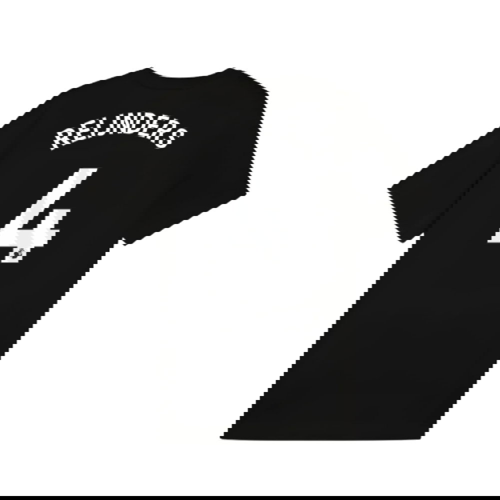 2025-2026 Man City FtblESS Tee (Black) (Reijnders 4)