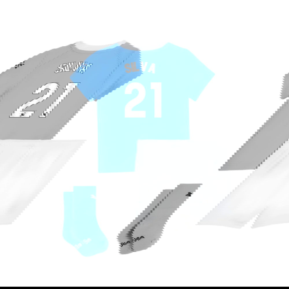2025-2026 Man City Home Baby Kit (Silva 21)