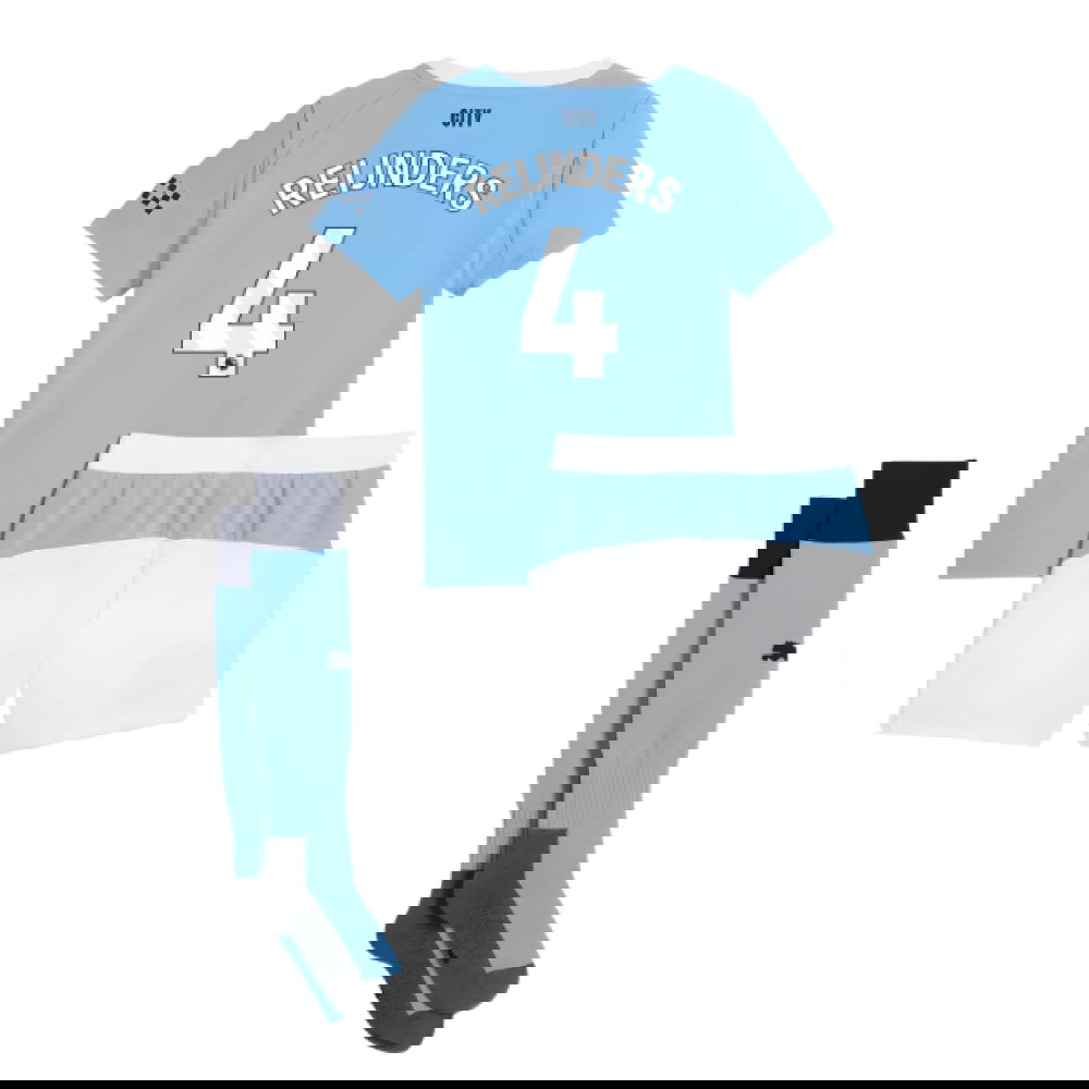 2025-2026 Man City Home Mini Kit (Reijnders 4)