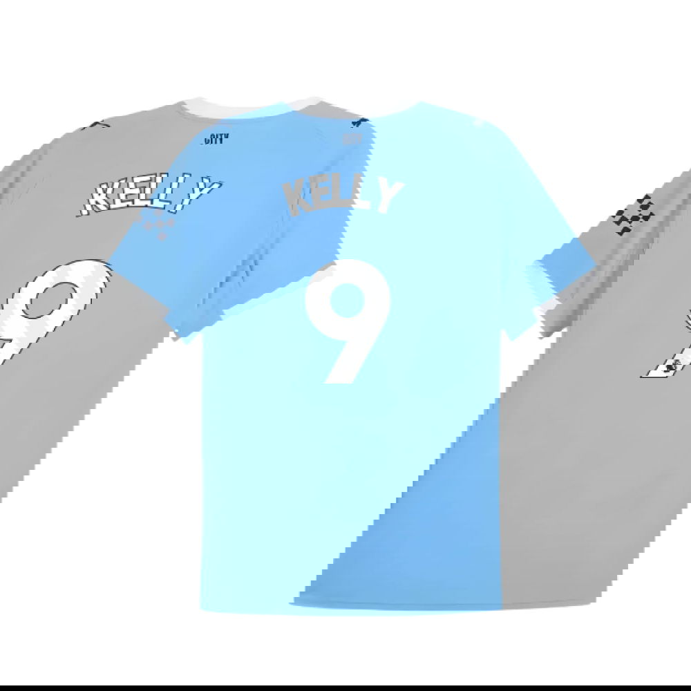2025-2026 Man City Home Shirt (Kelly 9)