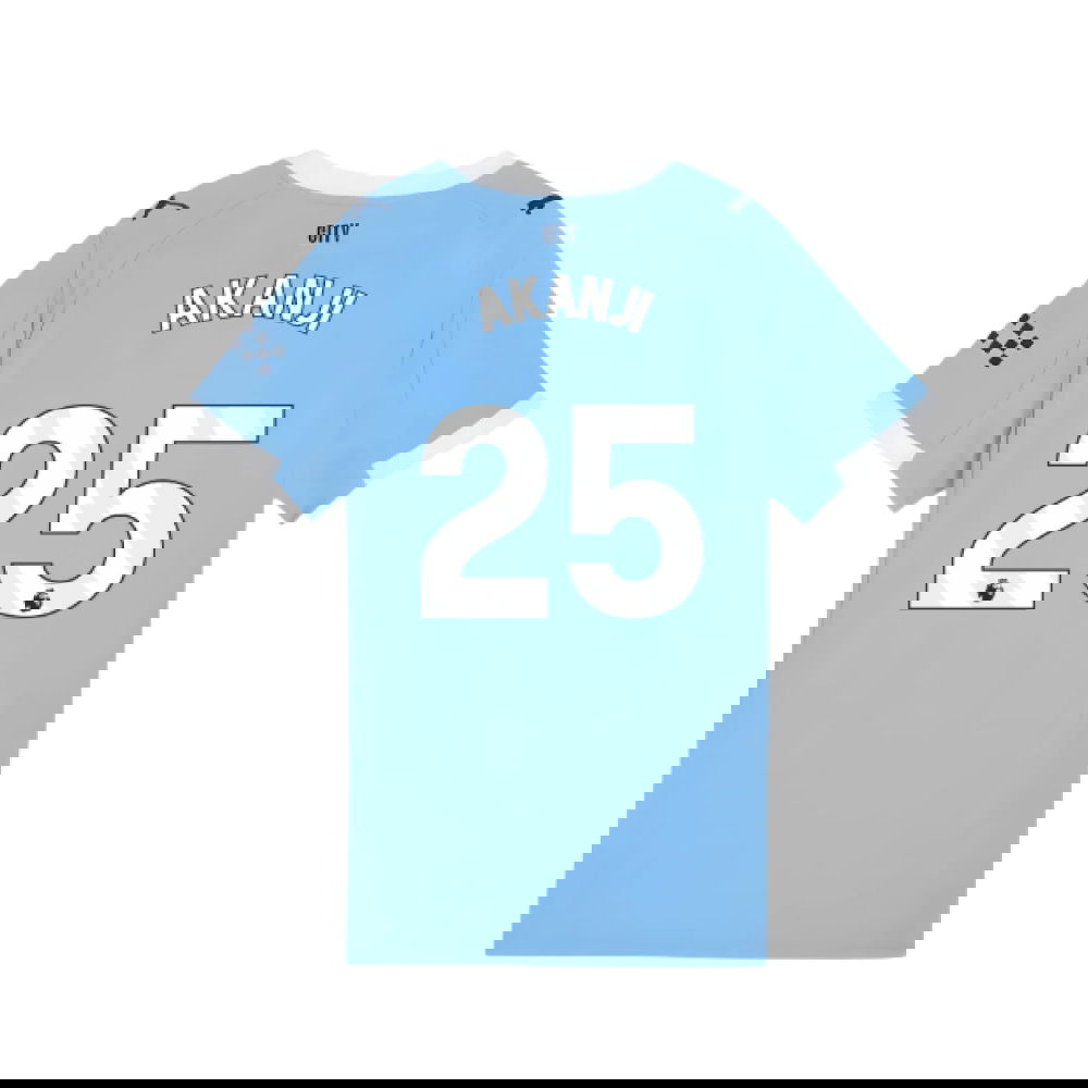 2025-2026 Man City Home Shirt (Womens) (Akanji 25)