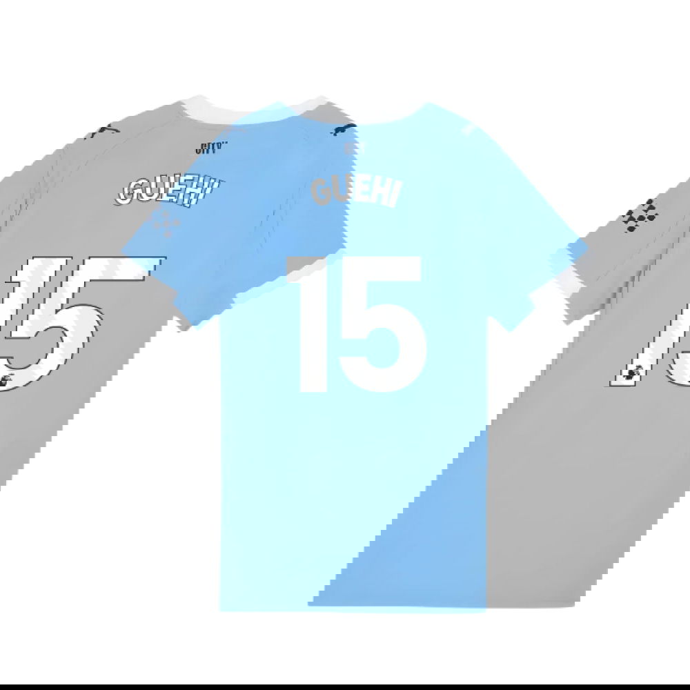 2025-2026 Man City Home Shirt (Womens) (Guehi 15)