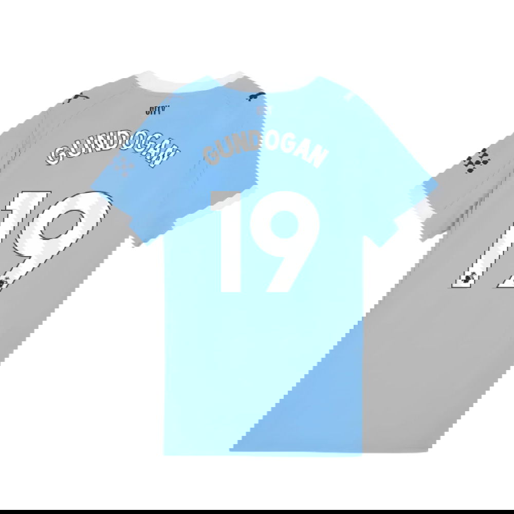 2025-2026 Man City Home Shirt (Womens) (Gundogan 19)