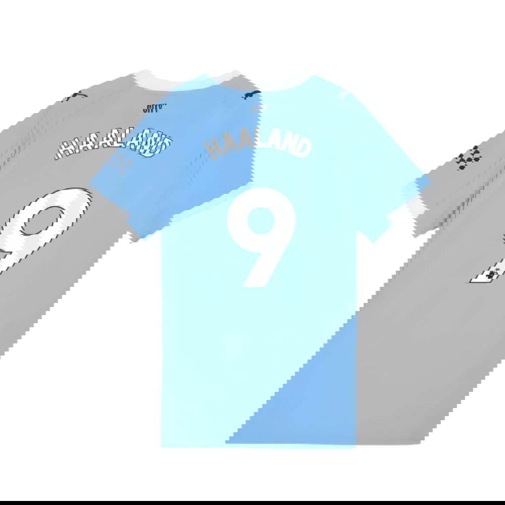 2025-2026 Man City Home Shirt (Womens) (Haaland 9)