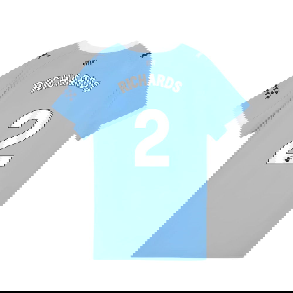 2025-2026 Man City Home Shirt (Womens) (Richards 2)