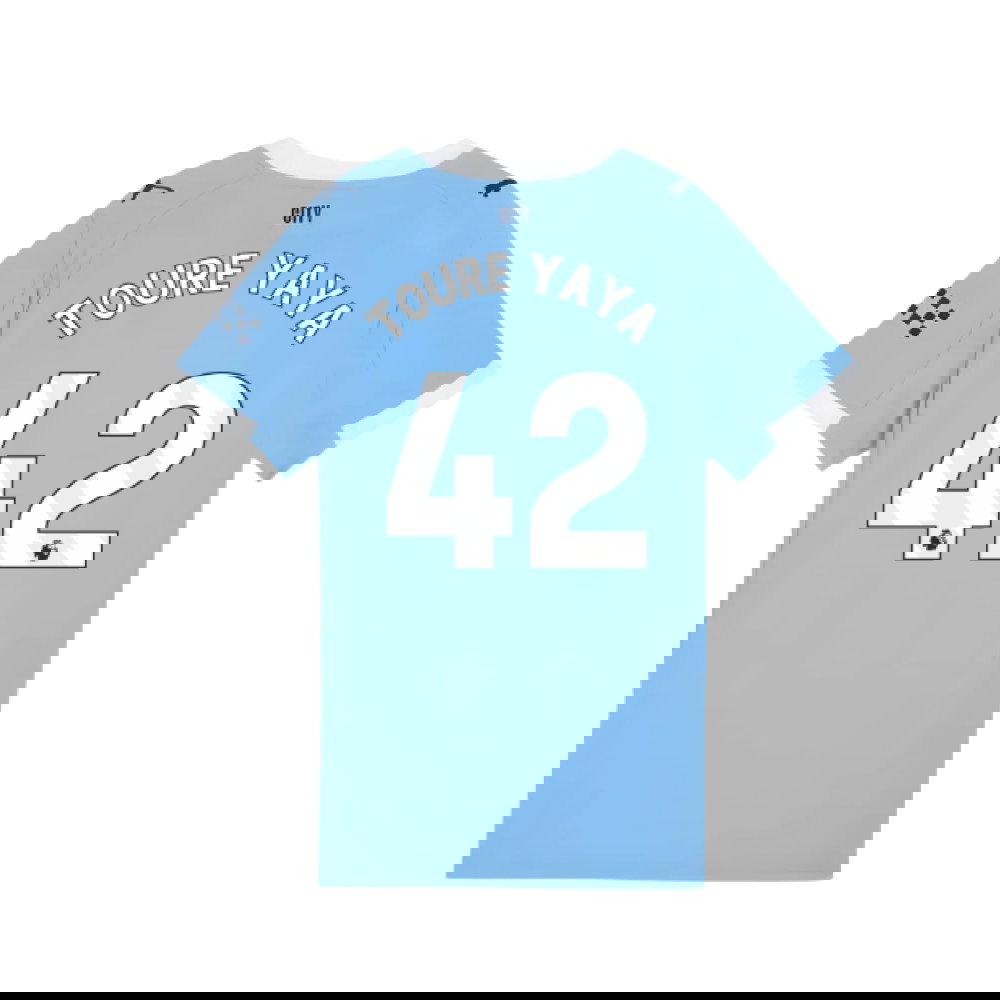 2025-2026 Man City Home Shirt (Womens) (Toure Yaya 42)