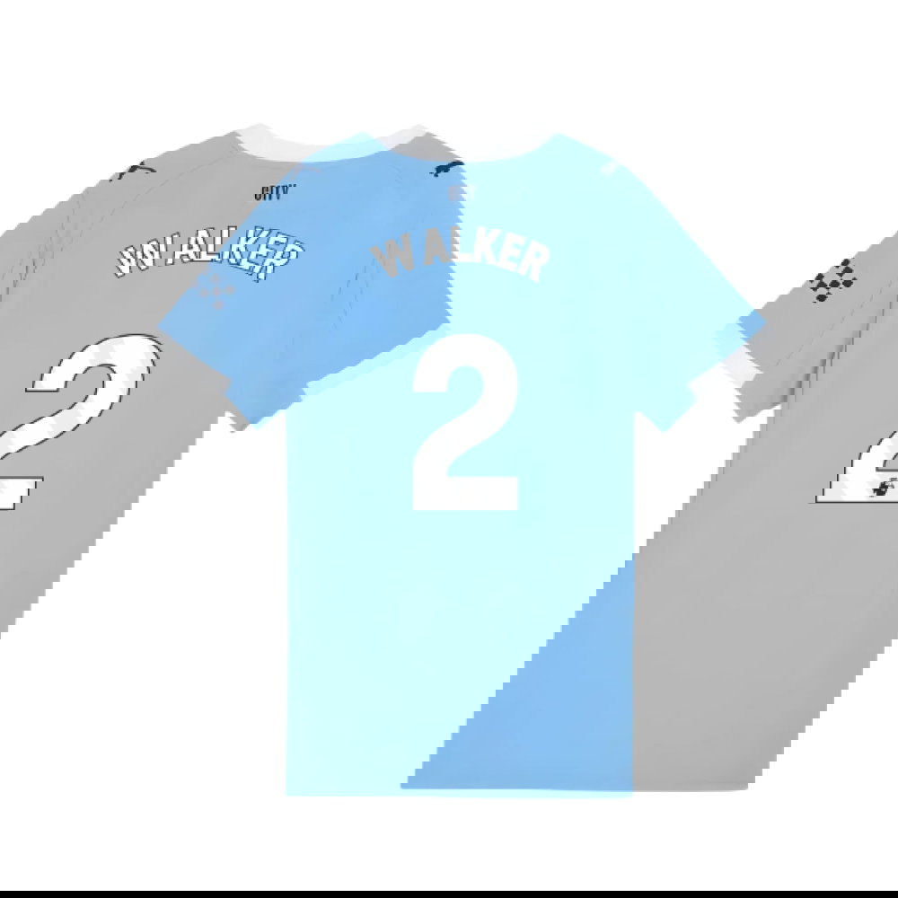 2025-2026 Man City Home Shirt (Womens) (Walker 2)