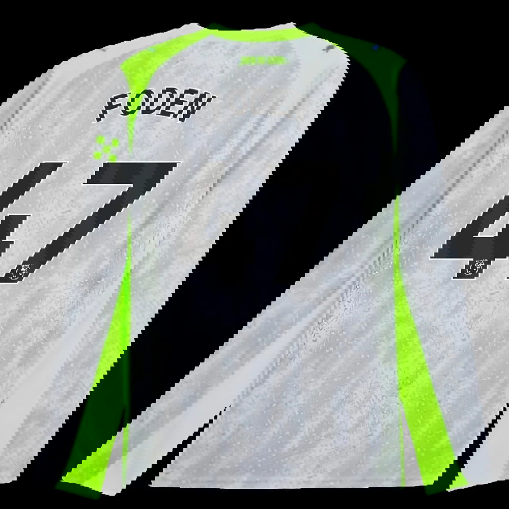 2025-2026 Man City Long Sleeve Third Shirt (Foden 47)