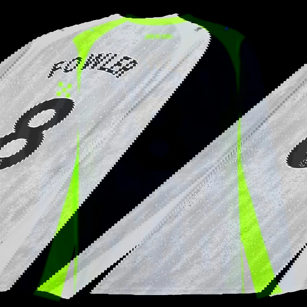 2025-2026 Man City Long Sleeve Third Shirt (Fowler 8)