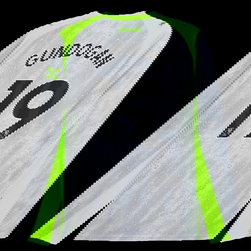 2025-2026 Man City Long Sleeve Third Shirt (Gundogan 19)