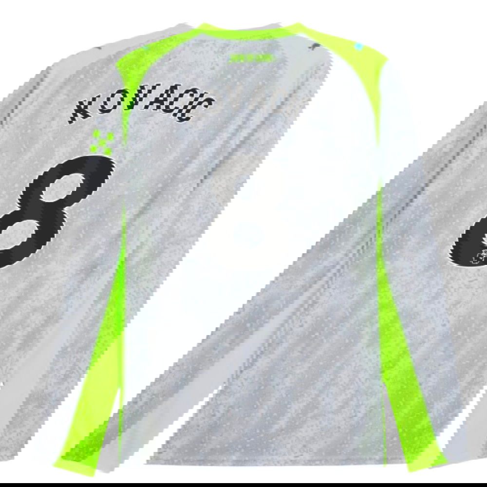 2025-2026 Man City Long Sleeve Third Shirt (Kovacic 8)