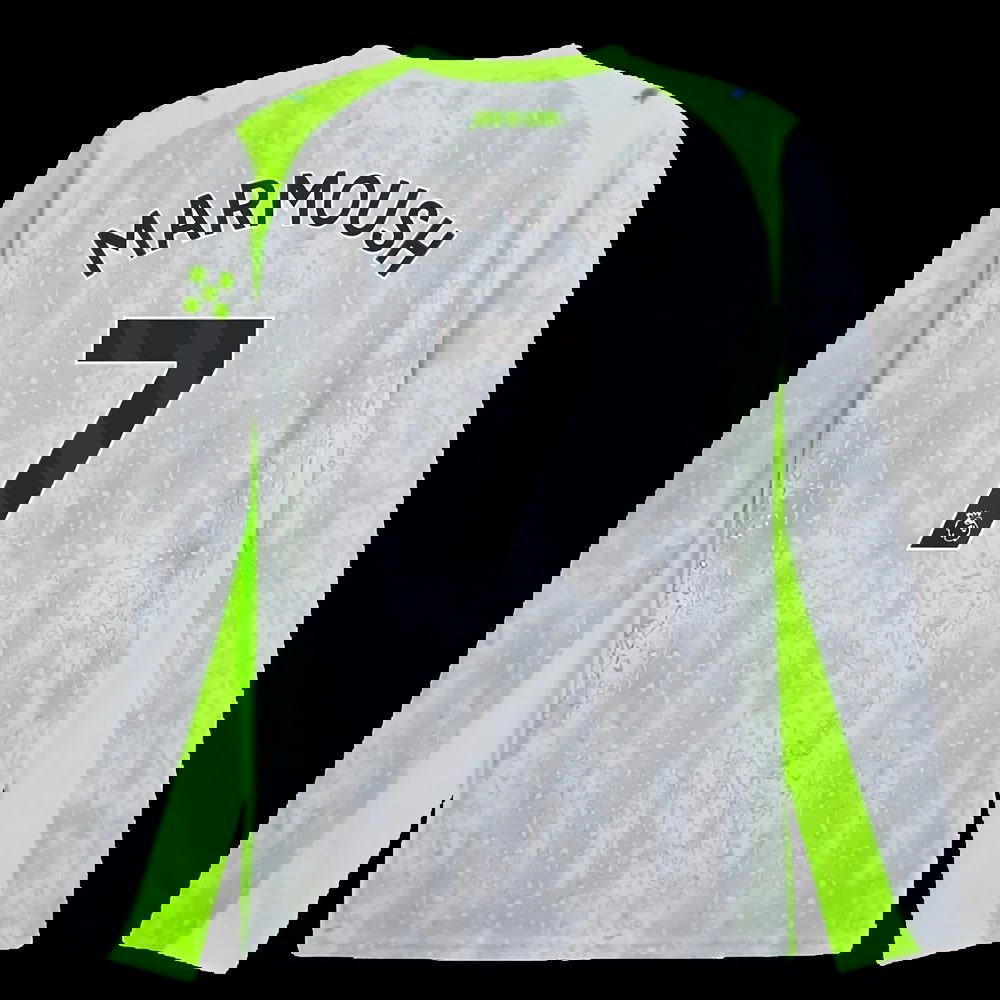 2025-2026 Man City Long Sleeve Third Shirt (Marmoush 7)