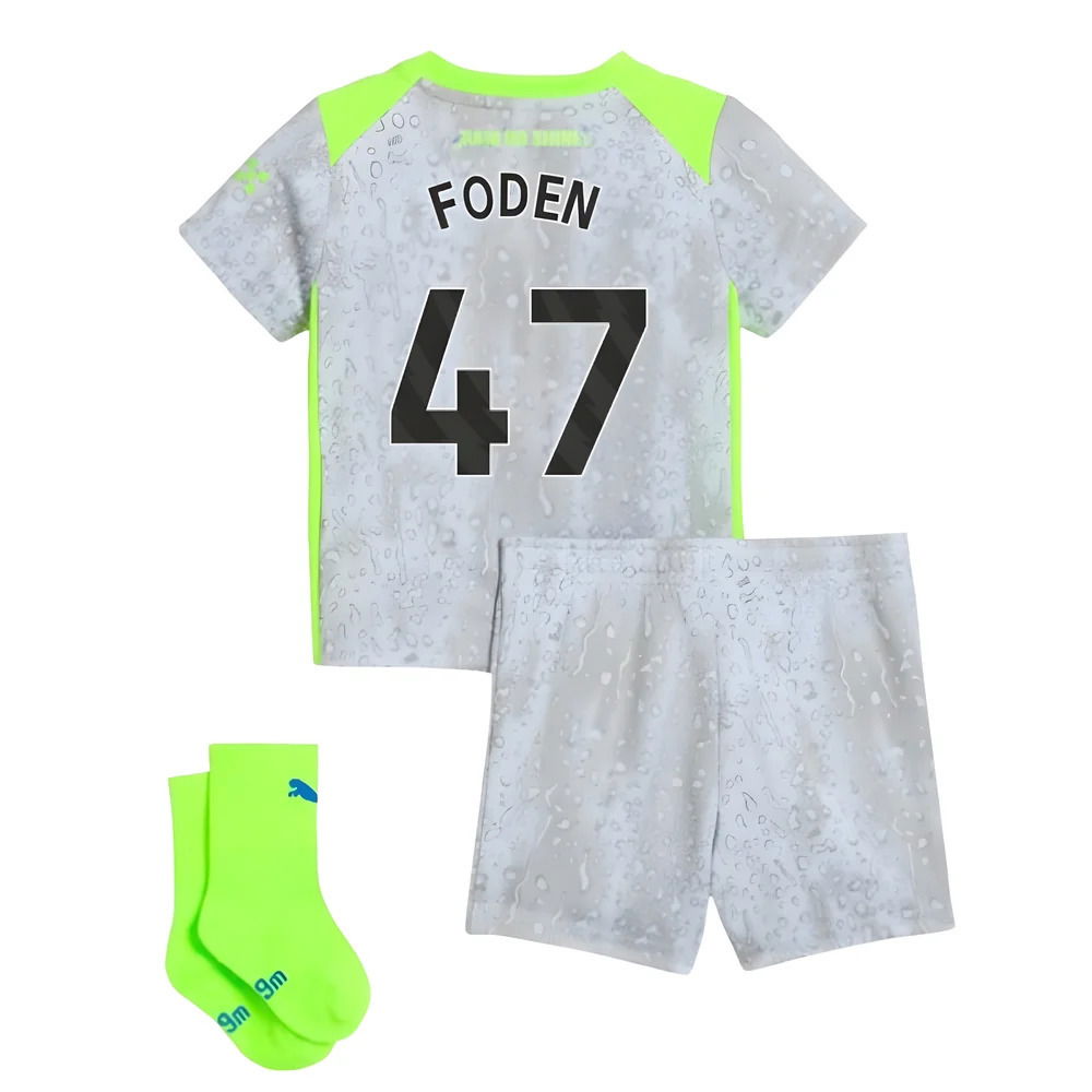 2025-2026 Man City Third Baby Kit (Foden 47)