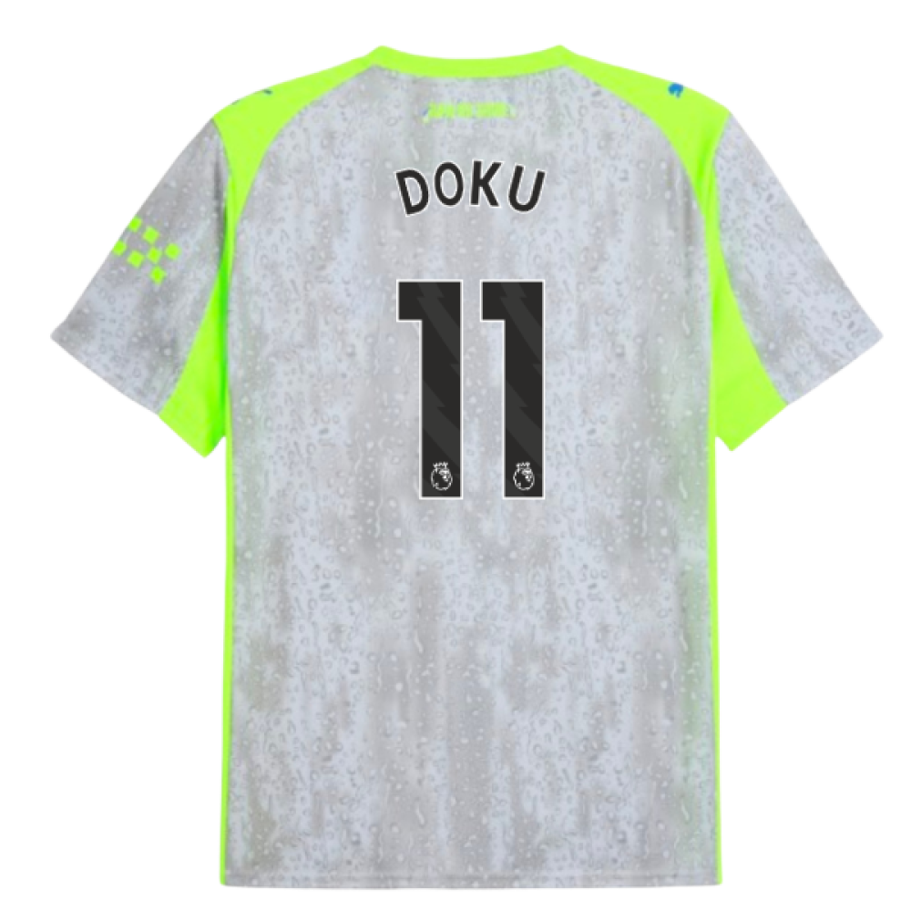 2025-2026 Man City Third Shirt (Doku 11)