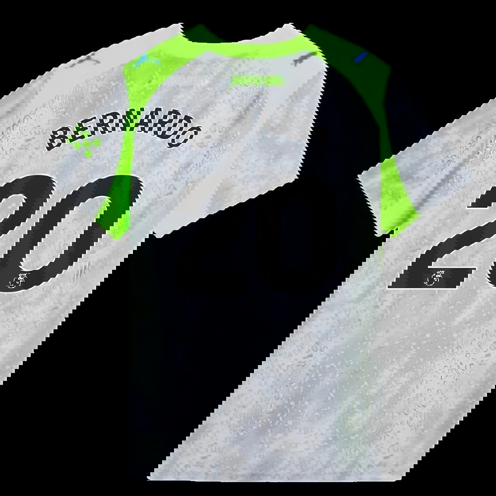 2025-2026 Man City Third Shirt (Kids) (Bernardo 20)