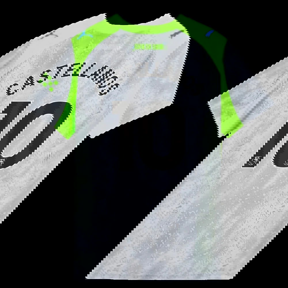 2025-2026 Man City Third Shirt (Kids) (Castellanos 10)