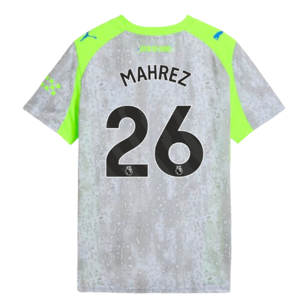 2025-2026 Man City Third Shirt (Kids) (Mahrez 26)