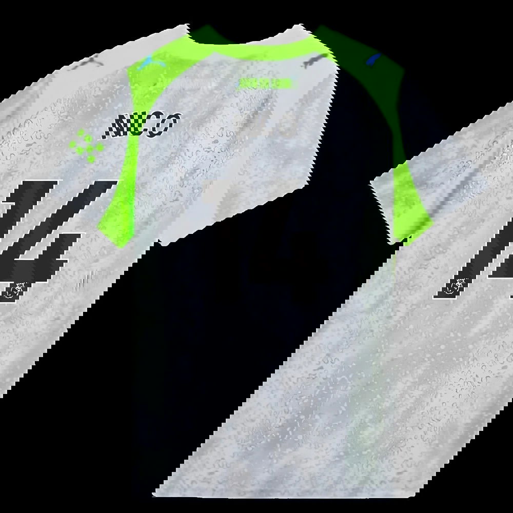 2025-2026 Man City Third Shirt (Kids) (Nico 14)