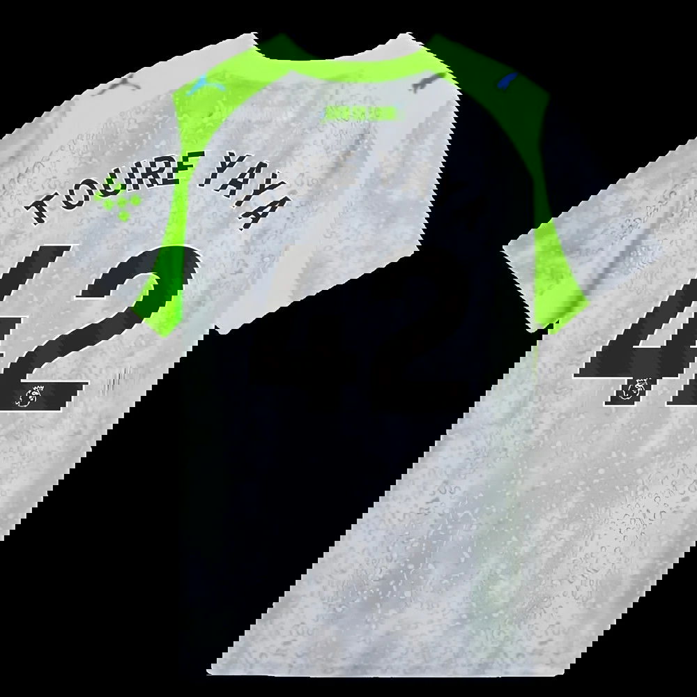 2025-2026 Man City Third Shirt (Kids) (Toure Yaya 42)