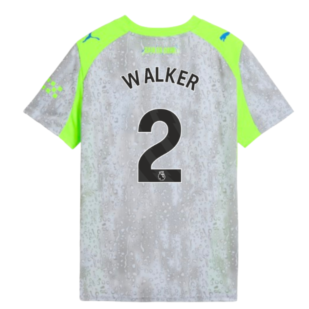 2025-2026 Man City Third Shirt (Kids) (Walker 2)