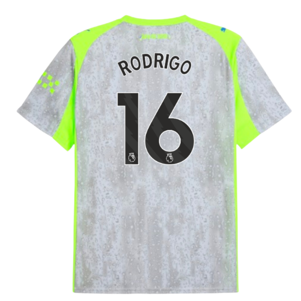 2025-2026 Man City Third Shirt (Rodrigo 16)