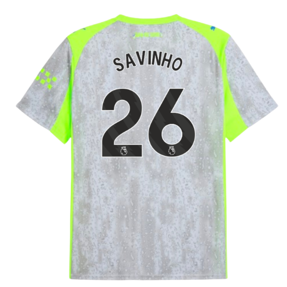 2025-2026 Man City Third Shirt (Savinho 26)