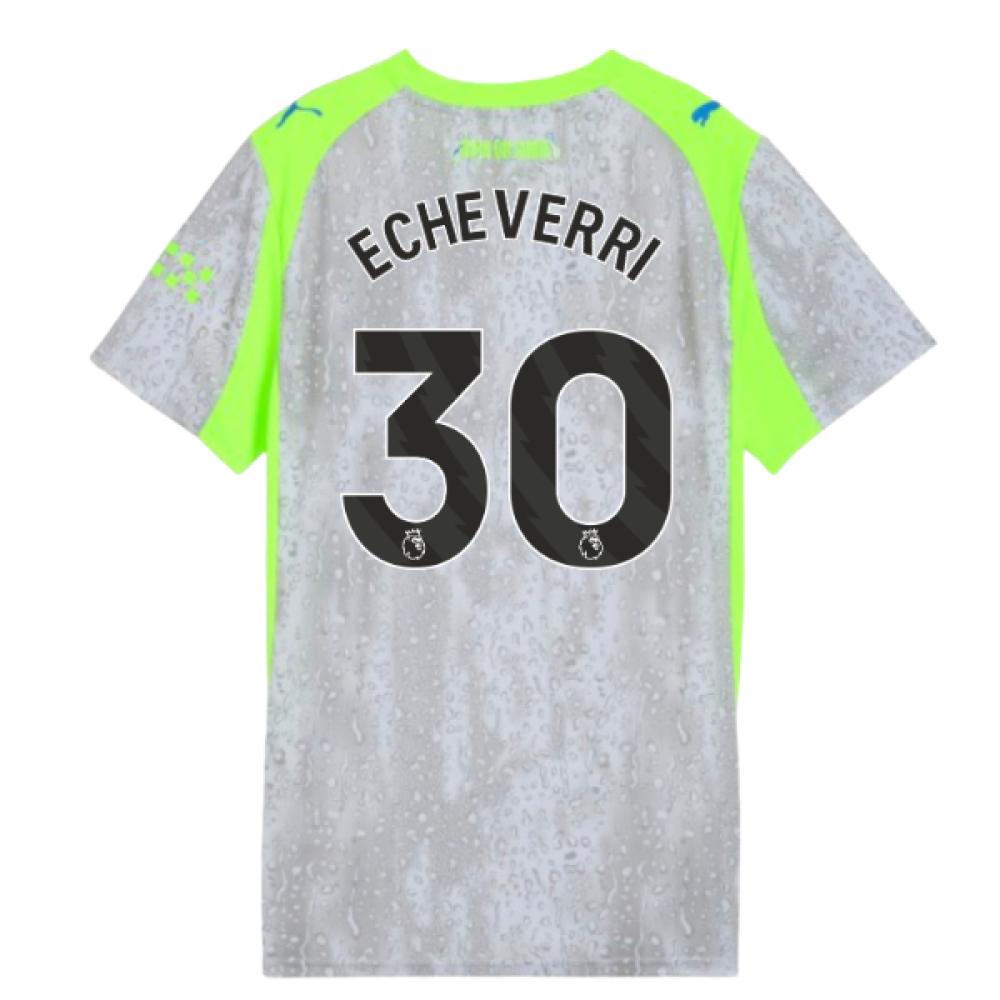 2025-2026 Man City Third Shirt (Womens) (Echeverri 30)