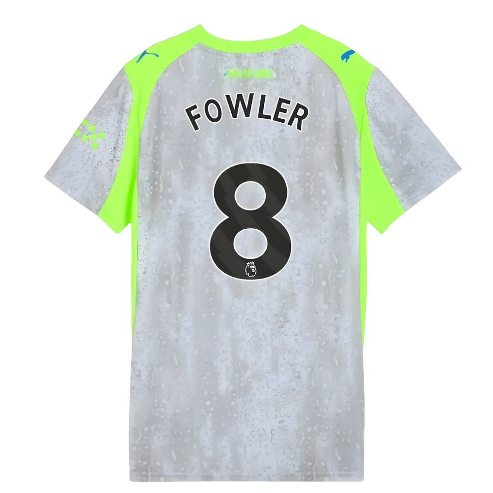 2025-2026 Man City Third Shirt (Womens) (Fowler 8)