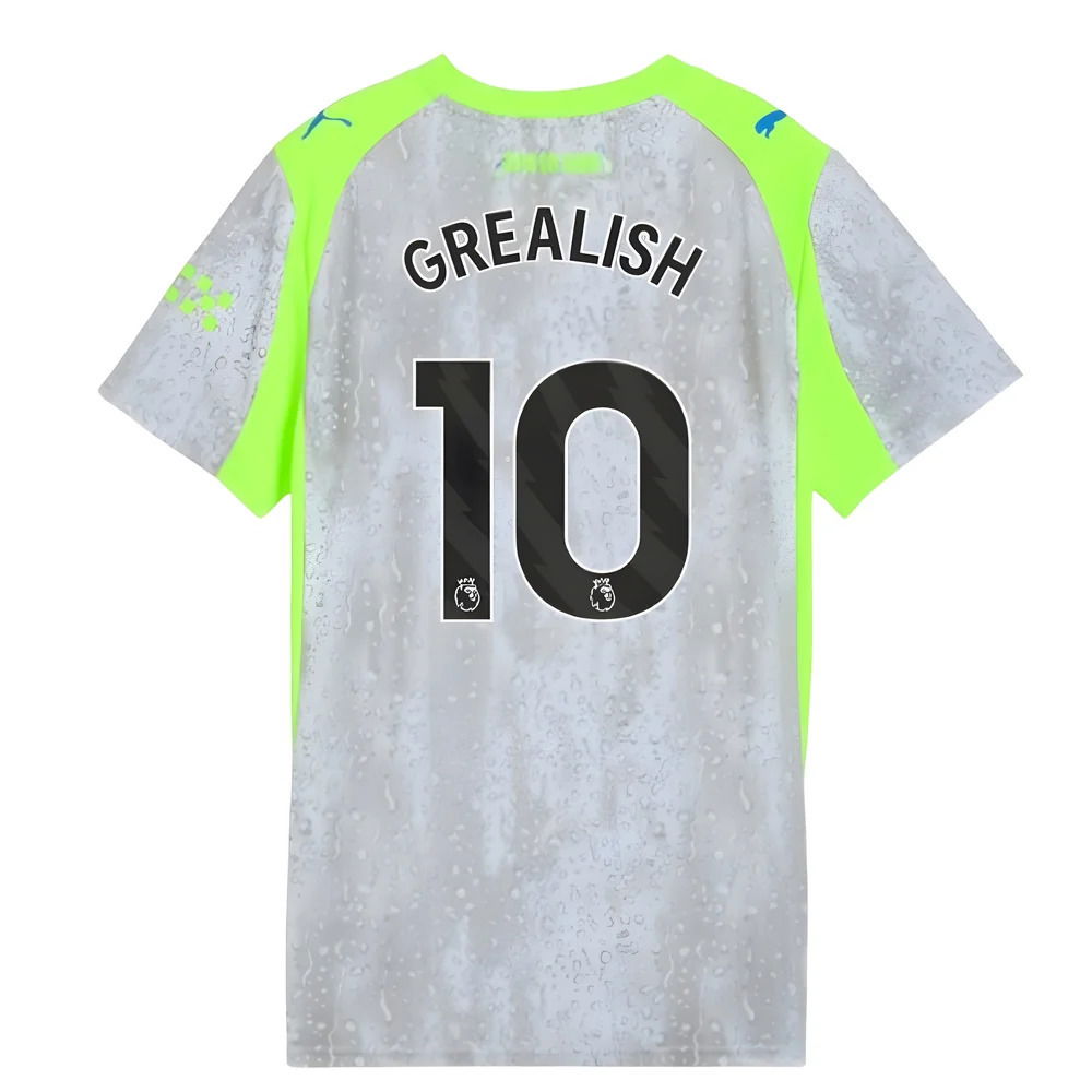 2025-2026 Man City Third Shirt (Womens) (Grealish 10)