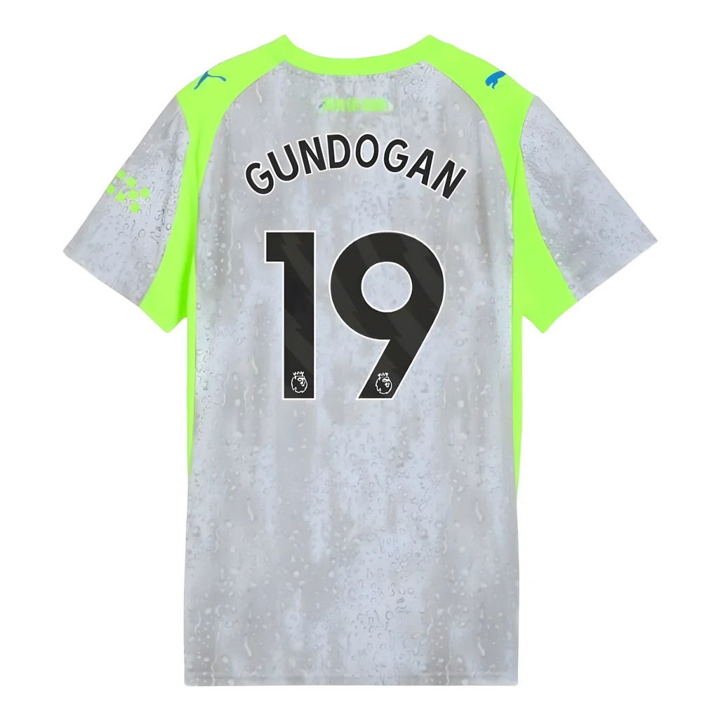 2025-2026 Man City Third Shirt (Womens) (Gundogan 19)