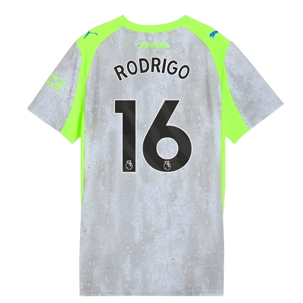 2025-2026 Man City Third Shirt (Womens) (Rodrigo 16)