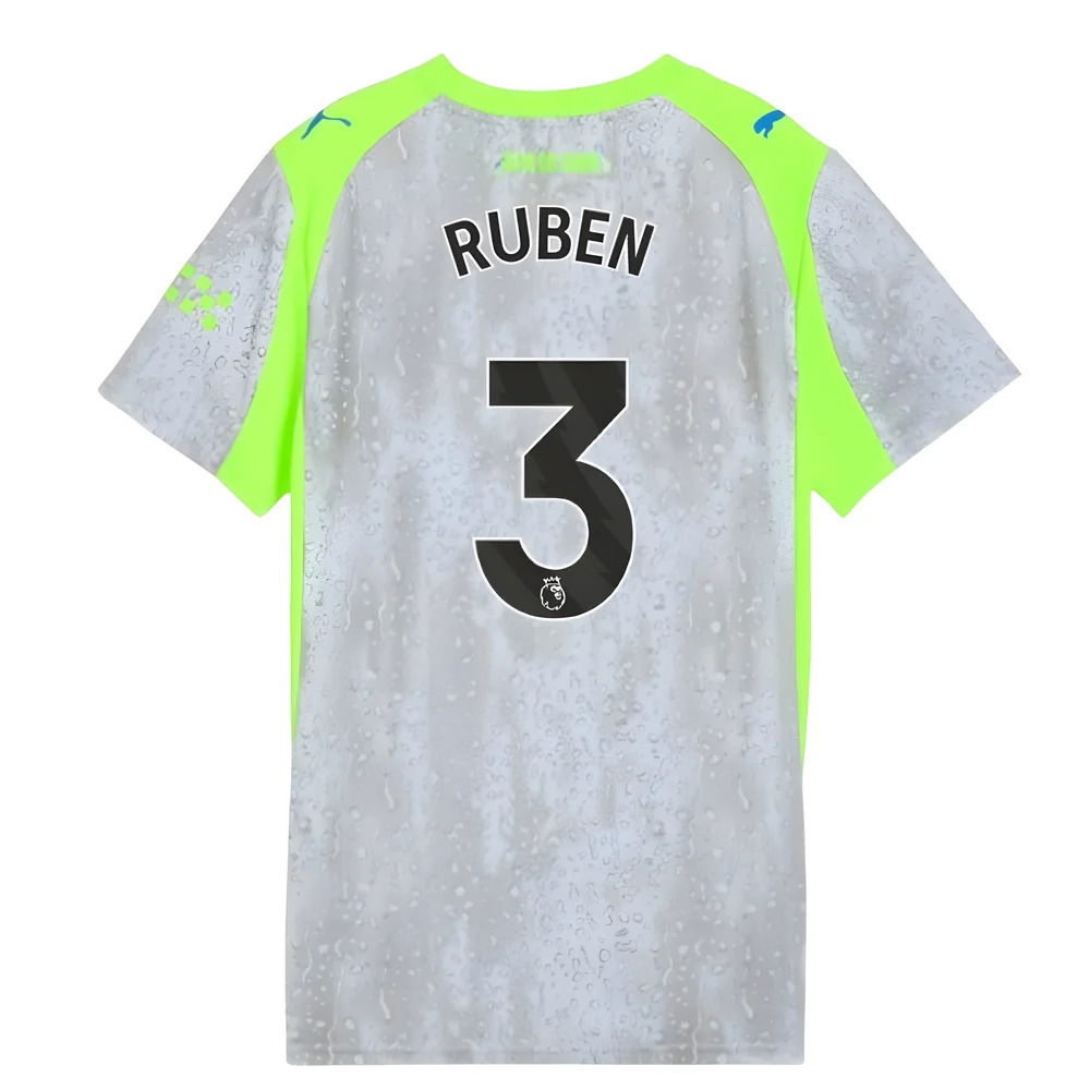 2025-2026 Man City Third Shirt (Womens) (Ruben 3)