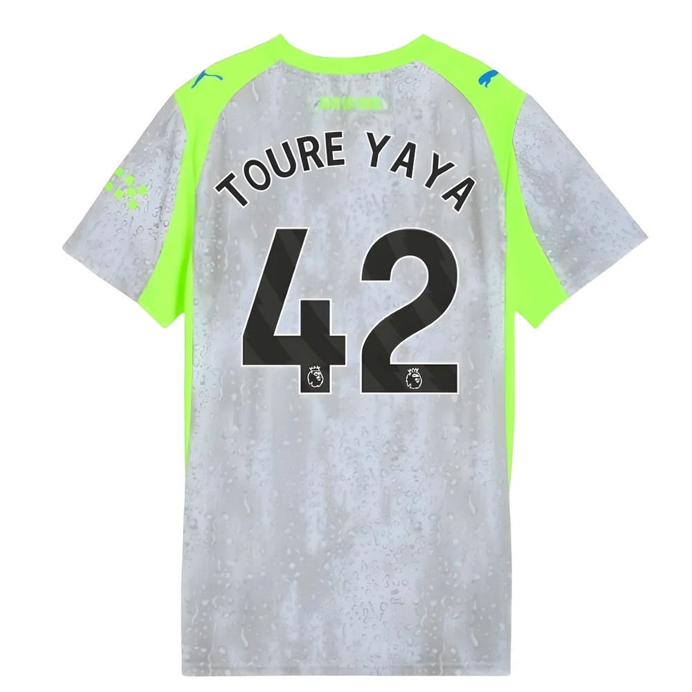 2025-2026 Man City Third Shirt (Womens) (Toure Yaya 42)