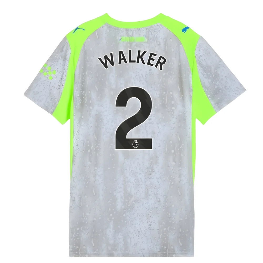 2025-2026 Man City Third Shirt (Womens) (Walker 2)