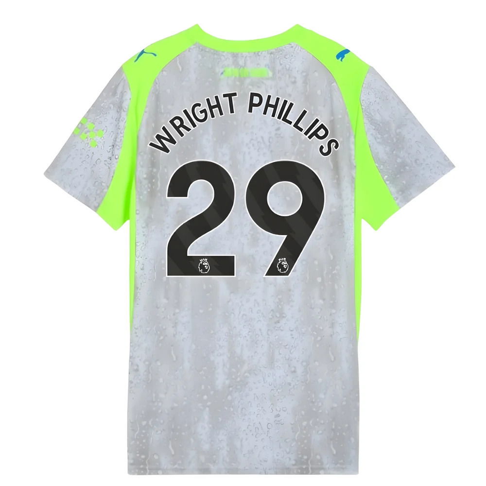 2025-2026 Man City Third Shirt (Womens) (Wright Phillips 29)