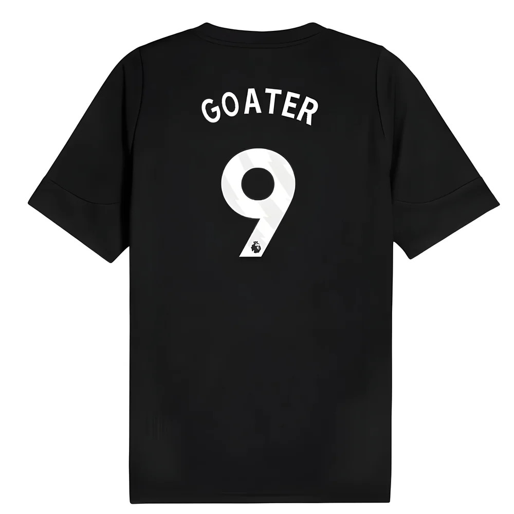 2025-2026 Man City Training Jersey (Black) (Goater 9)