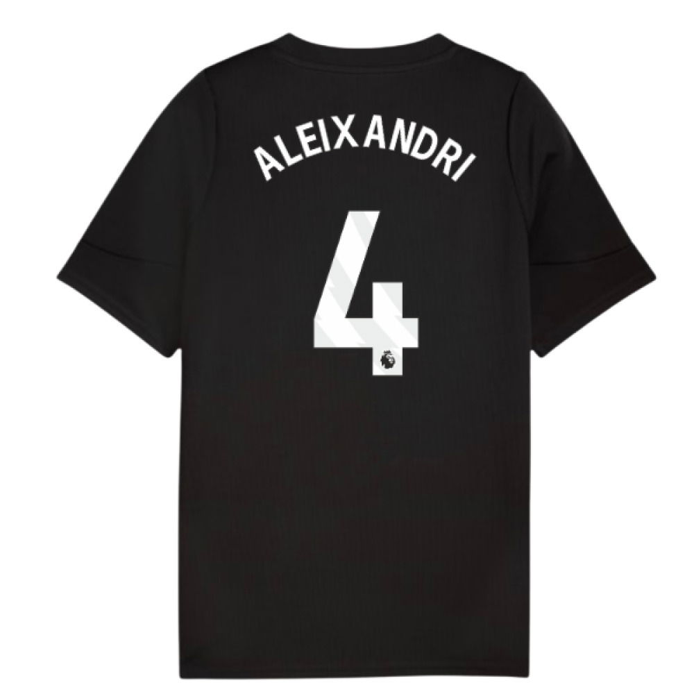 2025-2026 Man City Training Jersey (Black) - Kids (Aleixandri 4)