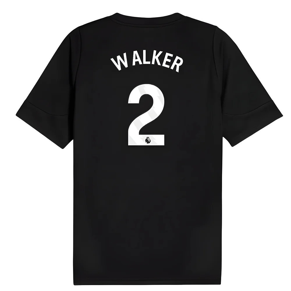 2025-2026 Man City Training Jersey (Black) (Walker 2)