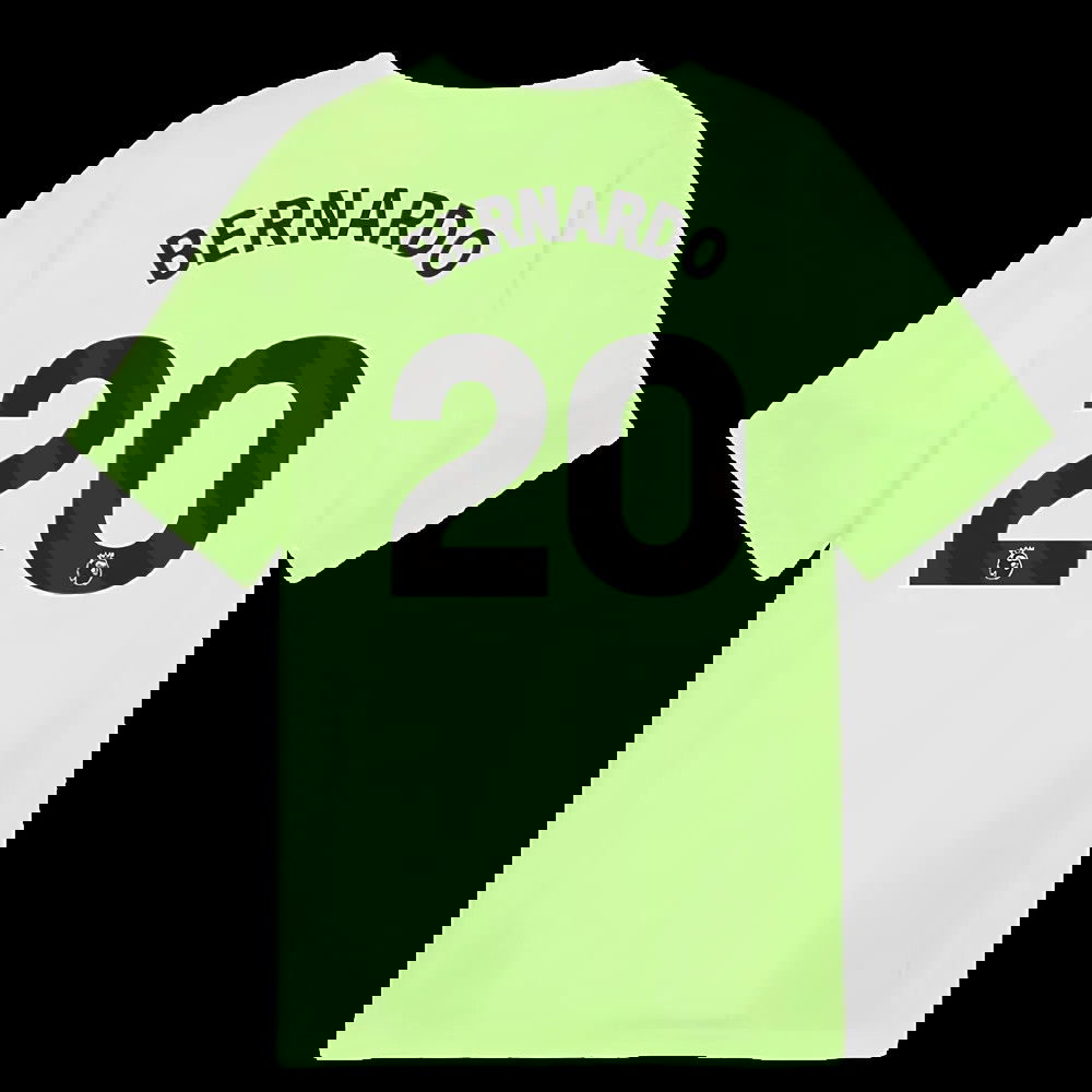 2025-2026 Man City Training Jersey (Fizzy Apple) - Kids (Bernardo 20)