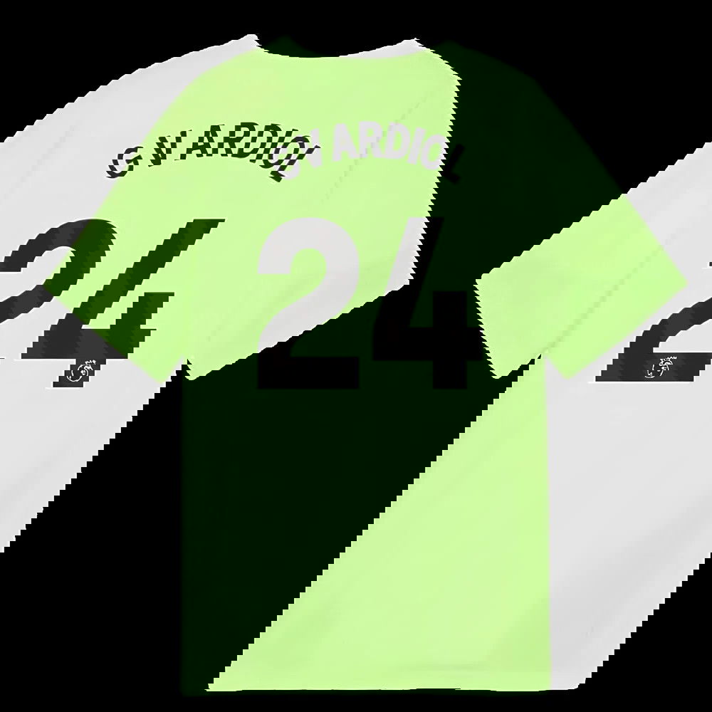 2025-2026 Man City Training Jersey (Fizzy Apple) - Kids (Gvardiol 24)