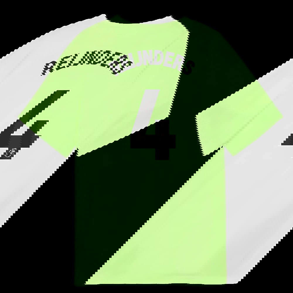 2025-2026 Man City Training Jersey (Fizzy Apple) - Kids (Reijnders 4)