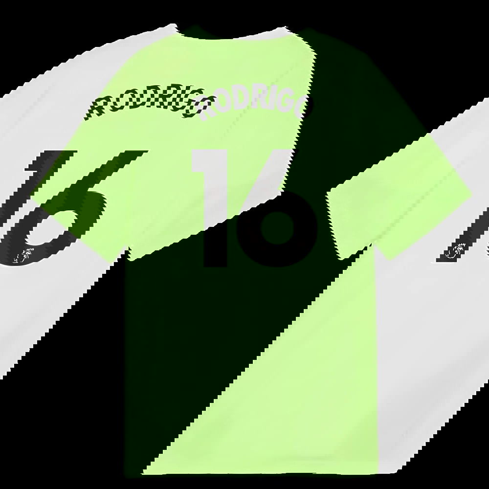 2025-2026 Man City Training Jersey (Fizzy Apple) - Kids (Rodrigo 16)