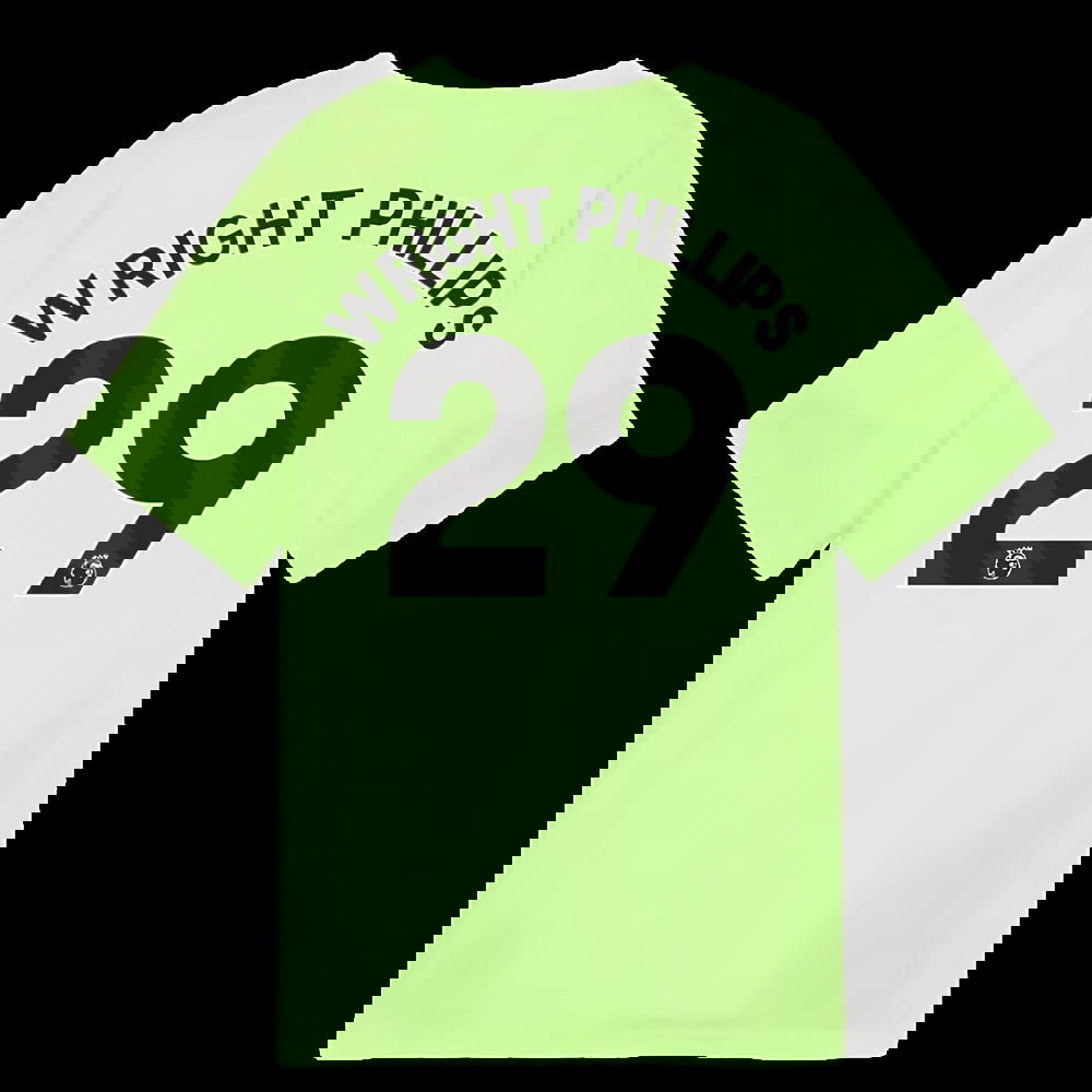 2025-2026 Man City Training Jersey (Fizzy Apple) - Kids (Wright Phillips 29)