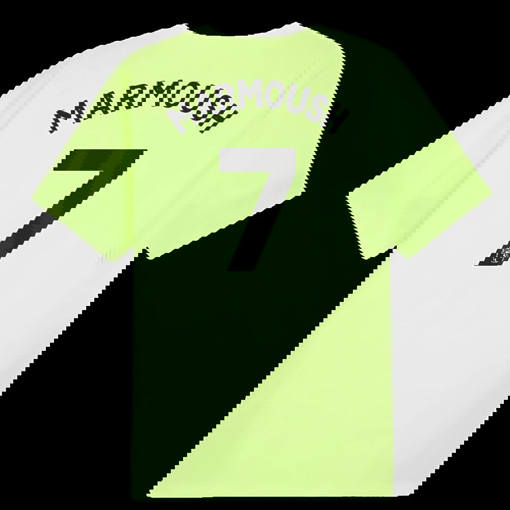 2025-2026 Man City Training Jersey (Fizzy Apple) (Marmoush 7)