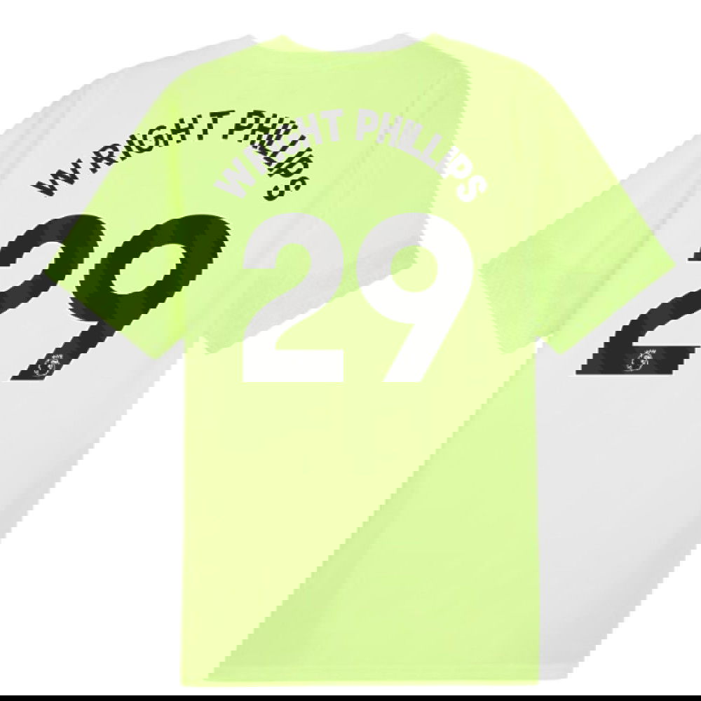 2025-2026 Man City Training Jersey (Fizzy Apple) (Wright Phillips 29)