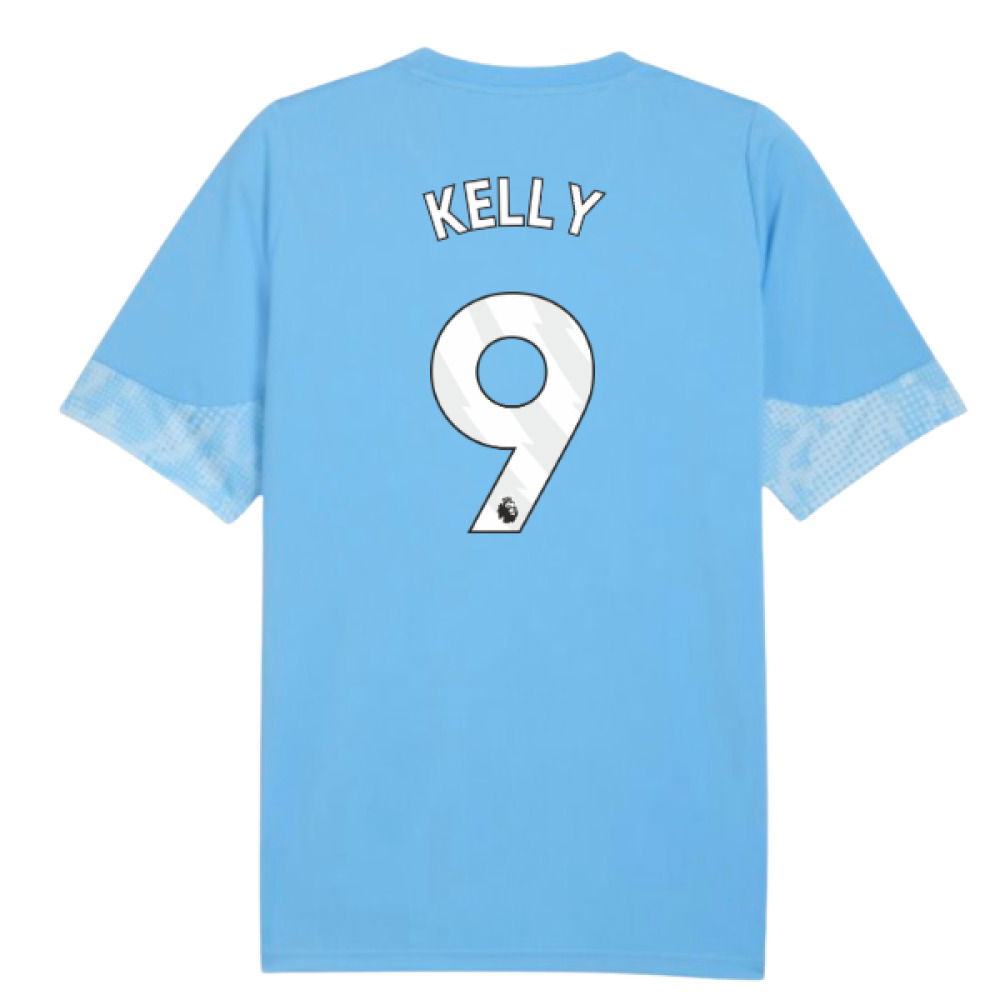 2025-2026 Man City Training Jersey (Light Blue) (Kelly 9)